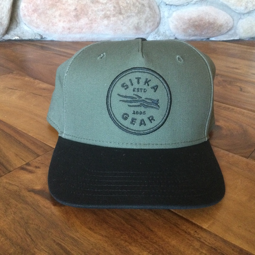 Sitka Gear Olive and Black Men's Hat